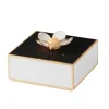 Marie Dumas Kate Spade Black Make It Pop Floral Box
