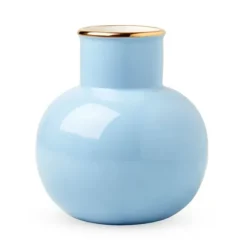 Marie Dumas Kate Spade Blue Small Make It Pop Vase