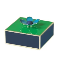 Marie Dumas Kate Spade Green Make It Pop Floral Box