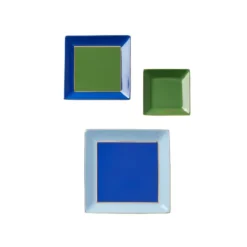 Marie Dumas Kate Spade Make It Pop Blue Tray Set