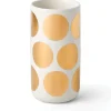 Marie Dumas Kate Spade On The Dot Tall Gold Vase