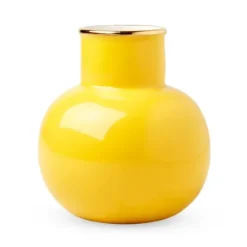 Marie Dumas Kate Spade Yellow Small Make It Pop Vase
