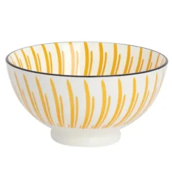 Marie Dumas Kiri Medium Yellow Sunburst Bowl