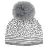 Marie Dumas Knit Leopard Hat