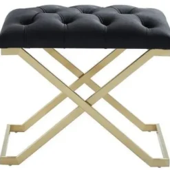 Marie Dumas Kylie Bench Black and Gold