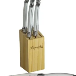 Marie Dumas Laguiole by Andre Verdier White Steak Knives
