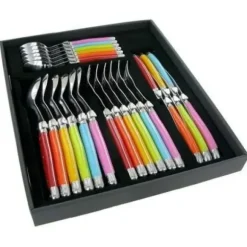 Marie Dumas Laguiole by Andre Verdier 24pc Multicolour Flatware Set