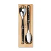 Marie Dumas Laguiole by Andre Verdier Coffret Black Salad Servers