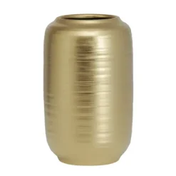 Marie Dumas Large Alina Matte Gold Vase