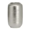 Marie Dumas Large Alina Matte Silver Vase