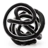 Marie Dumas Large Black Glass Knot Ball