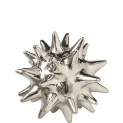 Marie Dumas Large Bright Silver Urchin