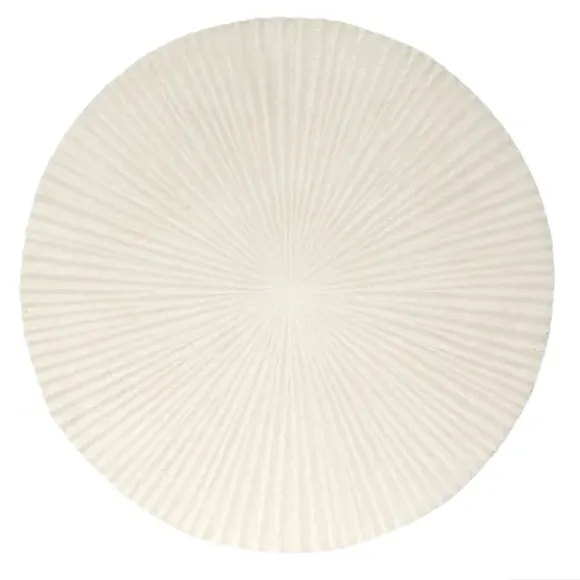 Marie Dumas Large Circular White Wall Art Piece