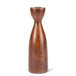 Marie Dumas Large Curvy Wood Taper Holder