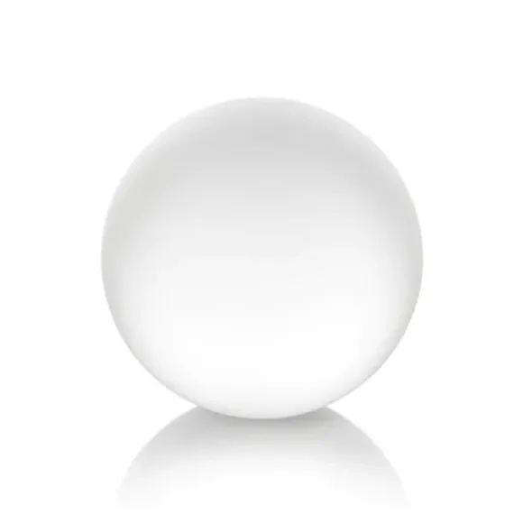 Marie Dumas Large Frosted Crystal Ball