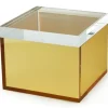 Marie Dumas Large Gold Square Box