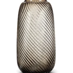 Marie Dumas Large Grey Barrel Vase