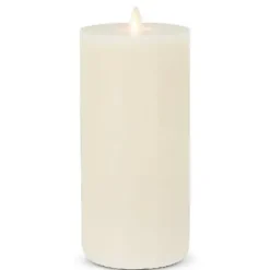 Marie Dumas Large Ivory Lightli Wick to Flame Candle 4x9"