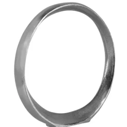 Marie Dumas Large Nickel Round Sculpture