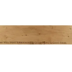 Marie Dumas Large Time Well Spent Oak Platter
