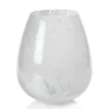 Marie Dumas Large White Confetti Vase