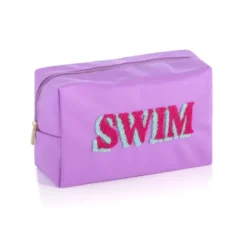Marie Dumas Lilac Swim Cosmetic Bag