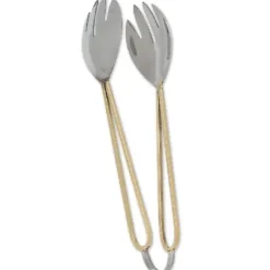 Marie Dumas Loop Handle Salad Tongs