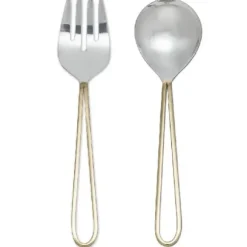 Marie Dumas Loop Salad Servers