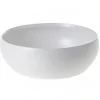 Marie Dumas Low White Small Bowl