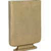 Marie Dumas Lyra Tall Golden Vase