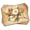 Marie Dumas Magnolia Placemats Set of 4