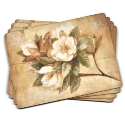 Marie Dumas Magnolia Placemats Set of 4
