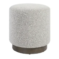 Marie Dumas Marais Grey Ottoman