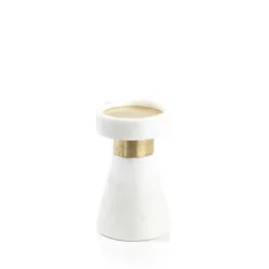 Marie Dumas Marble Pillar Holder - Small