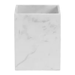 Marie Dumas Marble Wastebasket