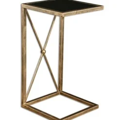 Marie Dumas Maria Brass Side Table