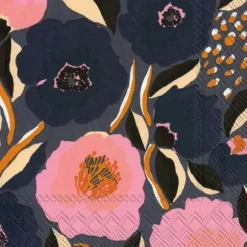 Marie Dumas Marimekko Rosarium Cocktail Napkins