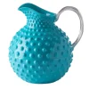 Marie Dumas MarioLuca Giusti Acrylic Sister Rosetta Turquoise Pitcher
