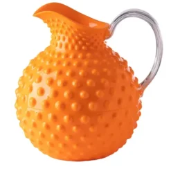 Marie Dumas MarioLuca Giusti Acrylic Sister Rosetta Orange Pitcher