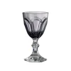 Marie Dumas MarioLuca Giusti Grey Dolce Vita Acrylic Wine Glasses Set of 6
