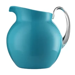Marie Dumas MarioLuca Giusti Turquoise Palla Acrylic Pitcher