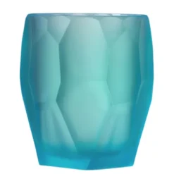 Marie Dumas MarioLuca Giusti Turquoise Antartica Acrylic Bottle Holder