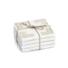 Marie Dumas Marmo Marble Coasters - Set of 4