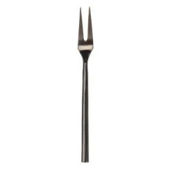 Marie Dumas Matte Black Cocktail Fork 5"