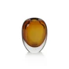 Marie Dumas Medium Amber Glass Vase