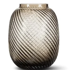 Marie Dumas Medium Grey Barrel Vase