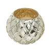 Marie Dumas Mercury Glass Candle Holder