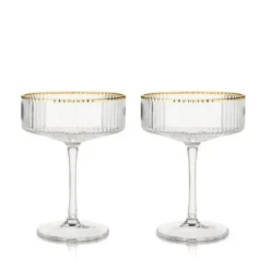 Marie Dumas Meridian Set of 2 Couple Glasses