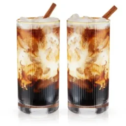 Marie Dumas Meridian Set of 2 Highball Glasses
