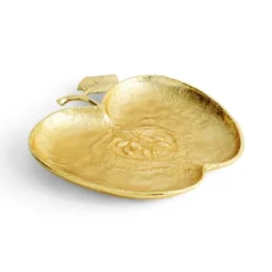 Marie Dumas Michael Aram Apple Plate Gold